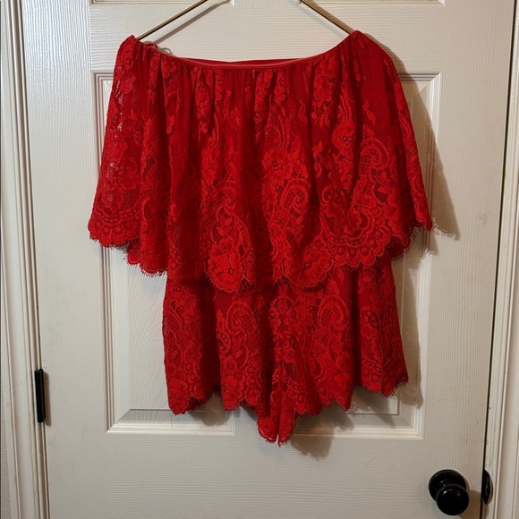 Lovers + Friends Vibrant Red Garment - Picture 3 of 6